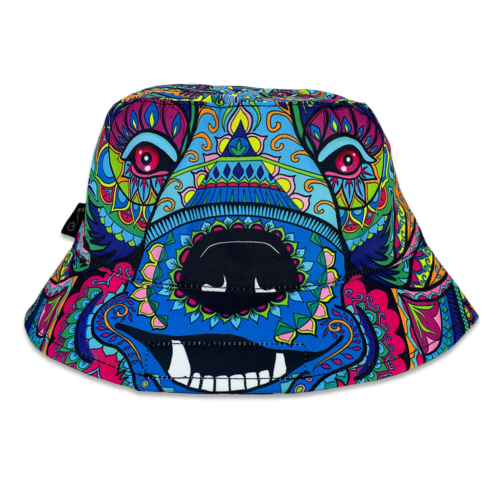 Amanda Vela Bear V2 Reversible Bucket Hat