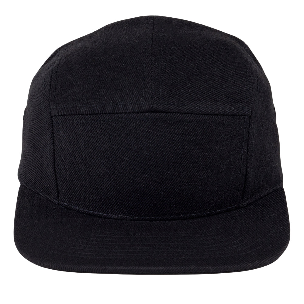 Touch of Class Black 5 Panel Hat