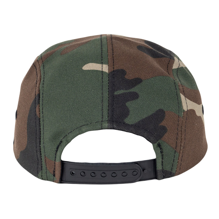 Gorra de cinco paneles con diseño de camuflaje Touch of Class