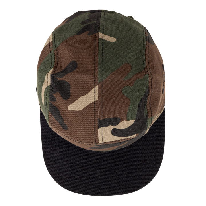 Gorra de cinco paneles con diseño de camuflaje Touch of Class