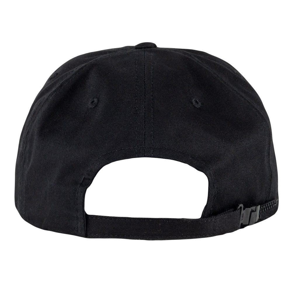 Gorra negra con cremallera trasera Touch of Class