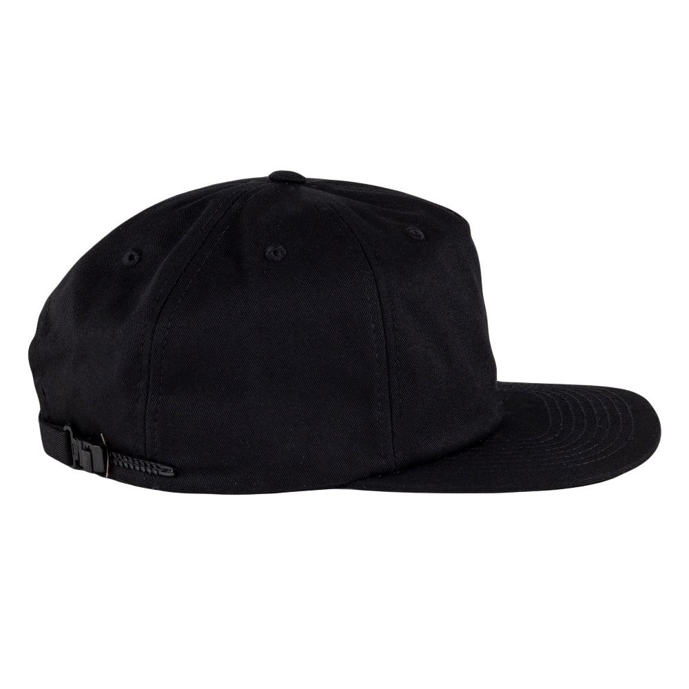 Gorra negra con cremallera trasera Touch of Class