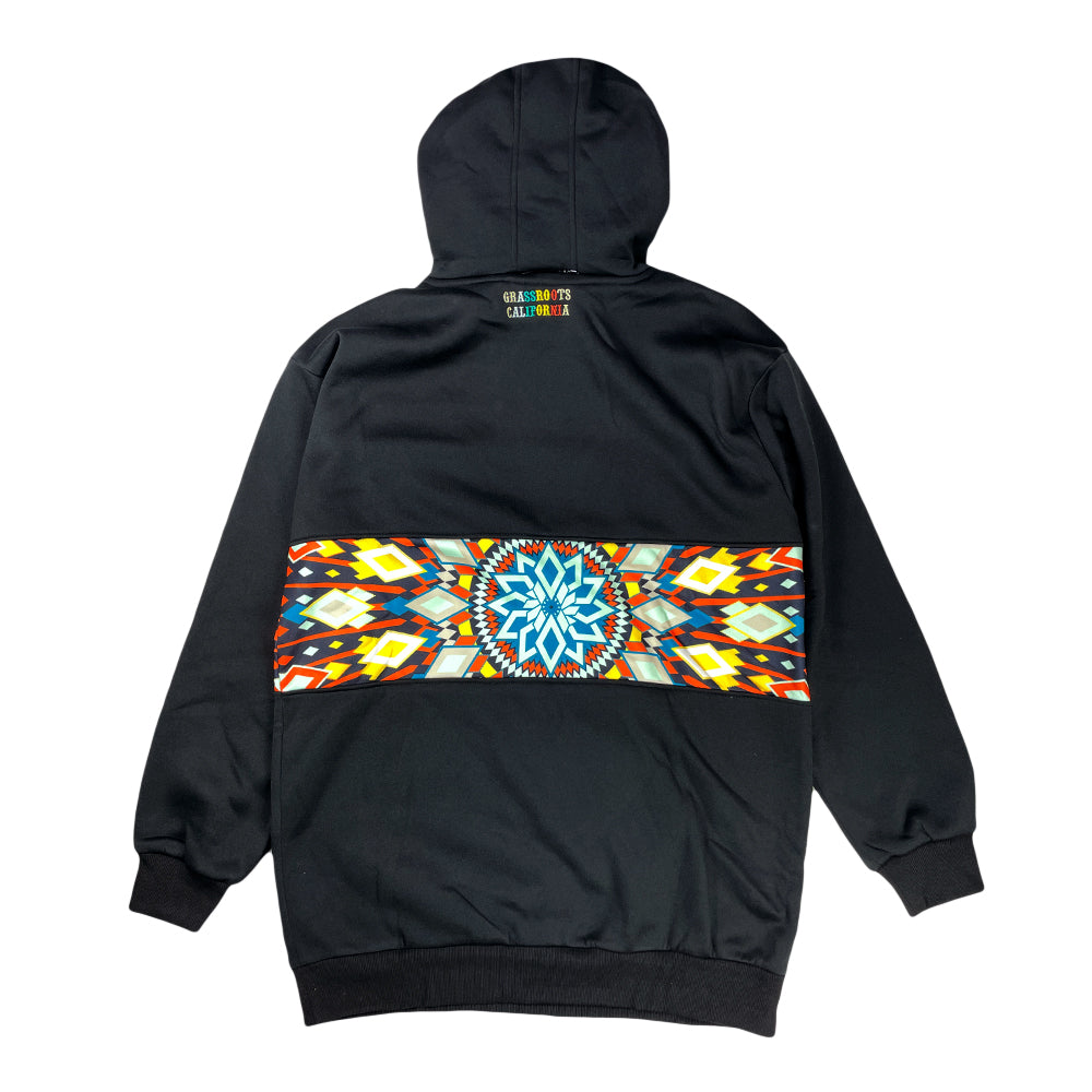 Black 2025 tall hoodie