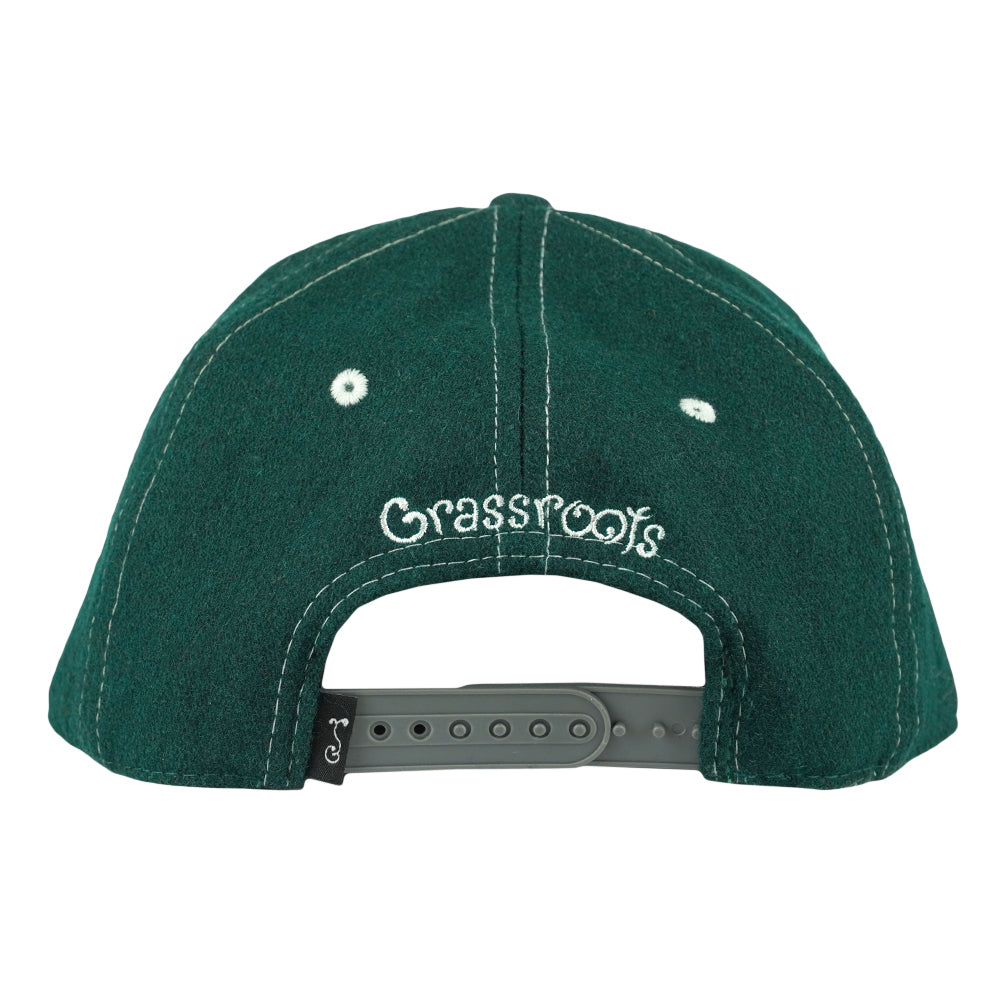 GRC 710 Native Plates Green Snapback Hat