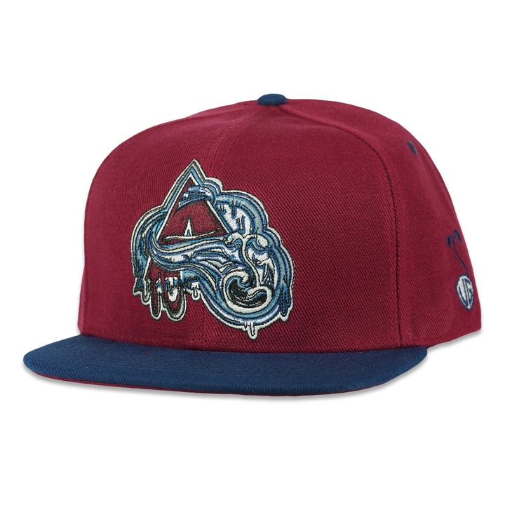 Vincent Gordon Cannarado Maroon Fitted Hat