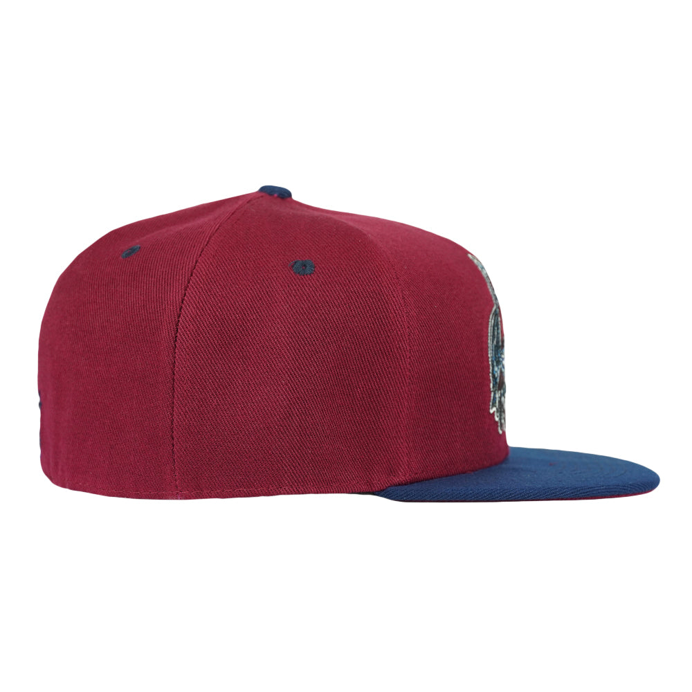 Vincent Gordon Cannarado Maroon Fitted Hat