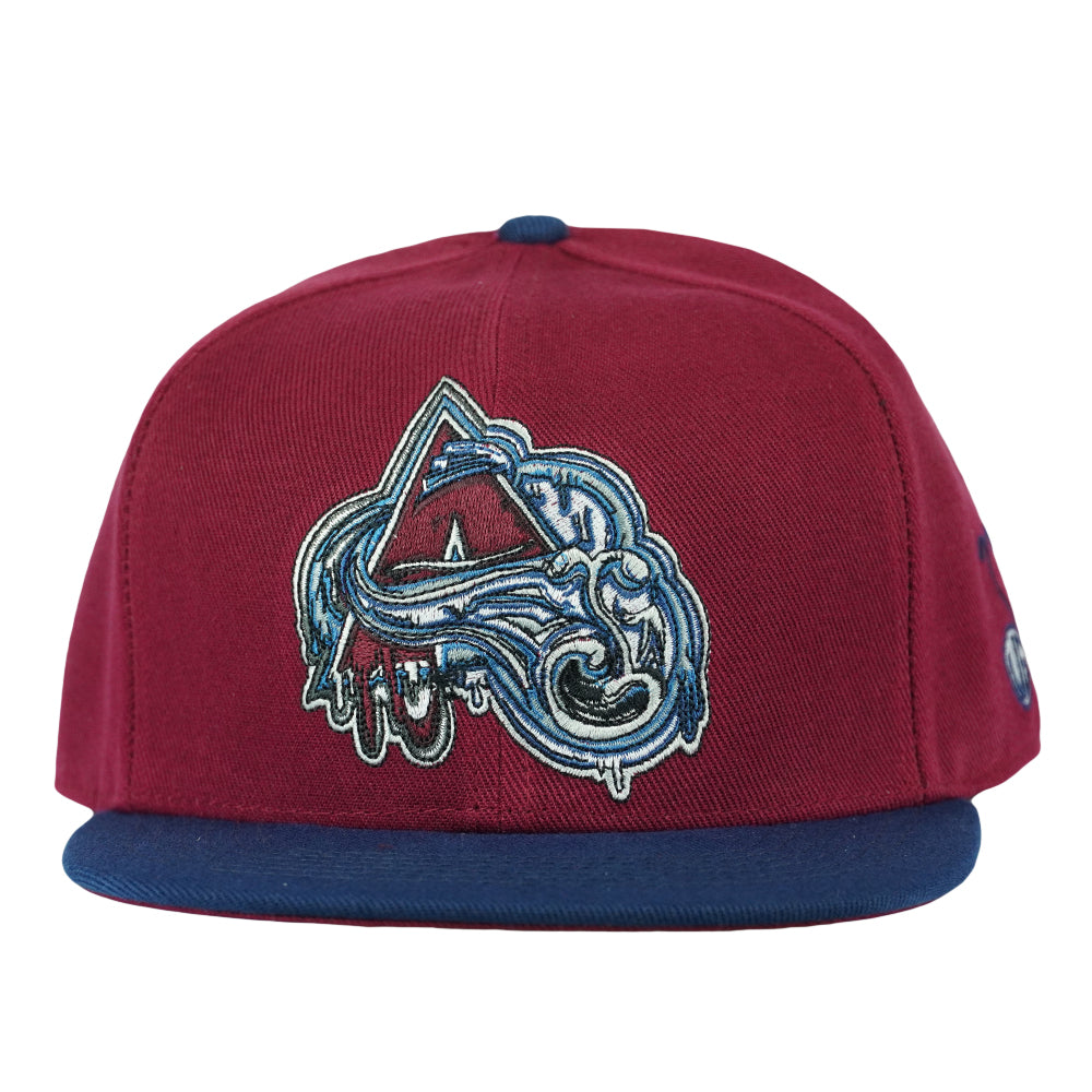 Vincent Gordon Cannarado Maroon Fitted Hat