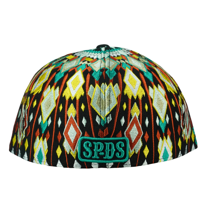 San Pedro Del Sol V3 Black Fitted Hat