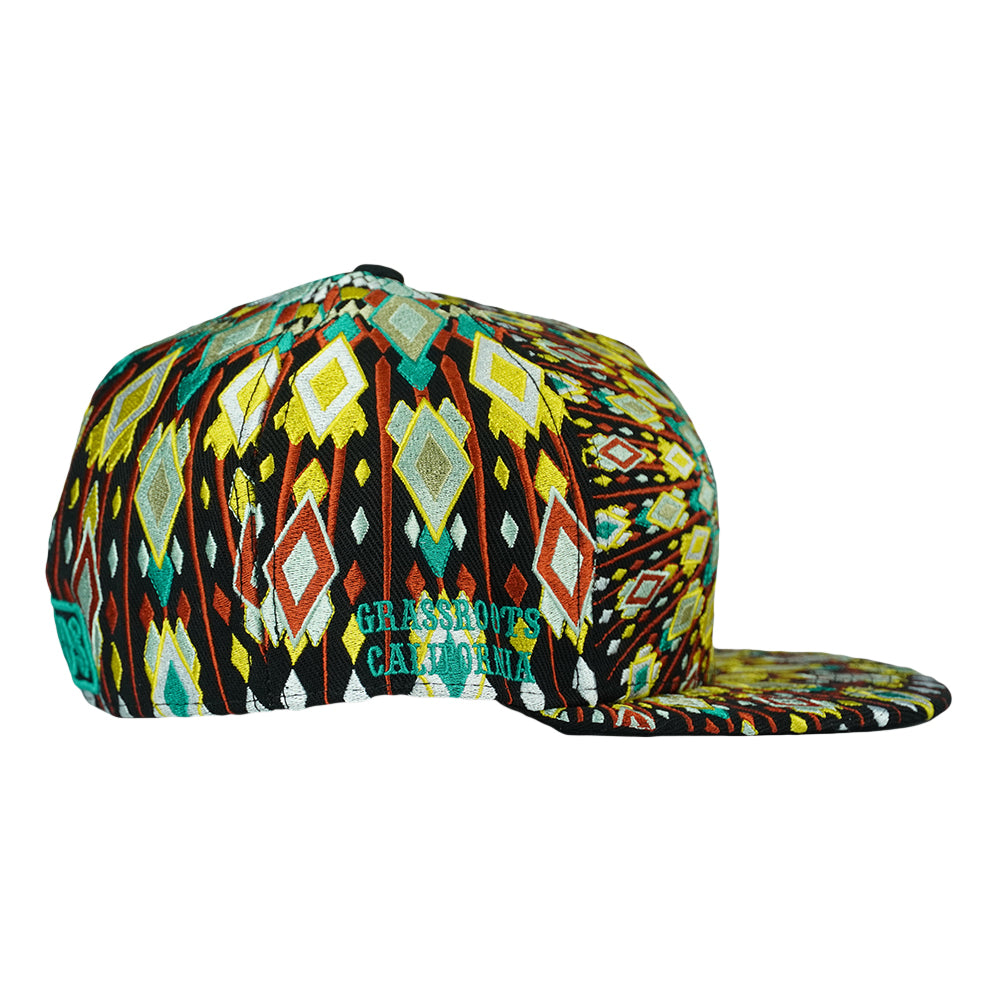 San Pedro Del Sol V3 Black Fitted Hat