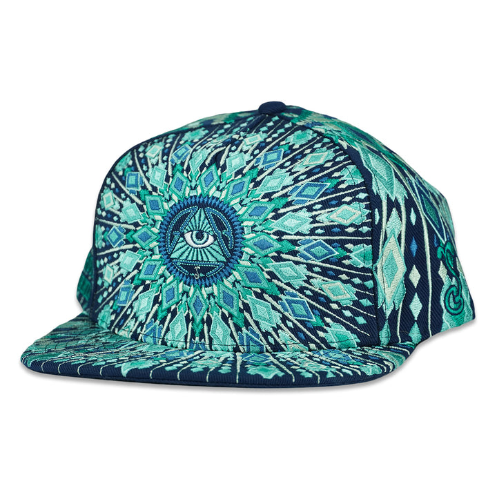 San Pedro Del Sol V3 Teal Fitted Hat