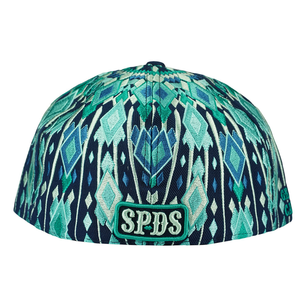 Sombrero ajustado San Pedro Del Sol V3 Teal