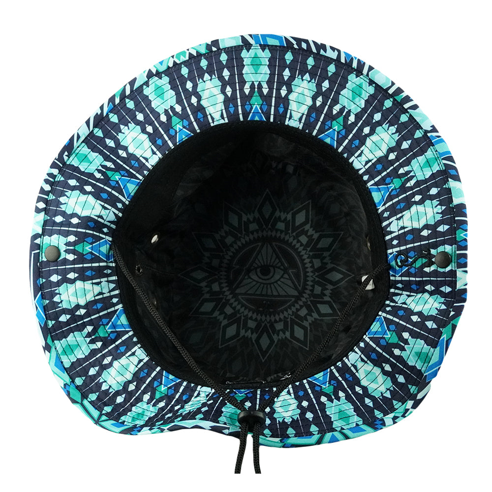 San Pedro Del Sol V3 Teal Boonie Hat