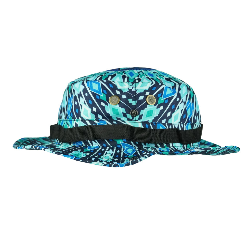 San Pedro Del Sol V3 Teal Boonie Hat