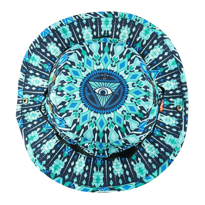 San Pedro Del Sol V3 Teal Boonie Hat