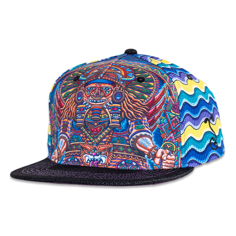 Chris Dyer DMT Triangles Purple Fitted Hat – Grassroots California