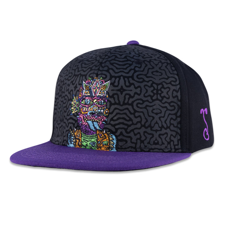 Chris Dyer Galaktic Gang Purple Snapback Hat