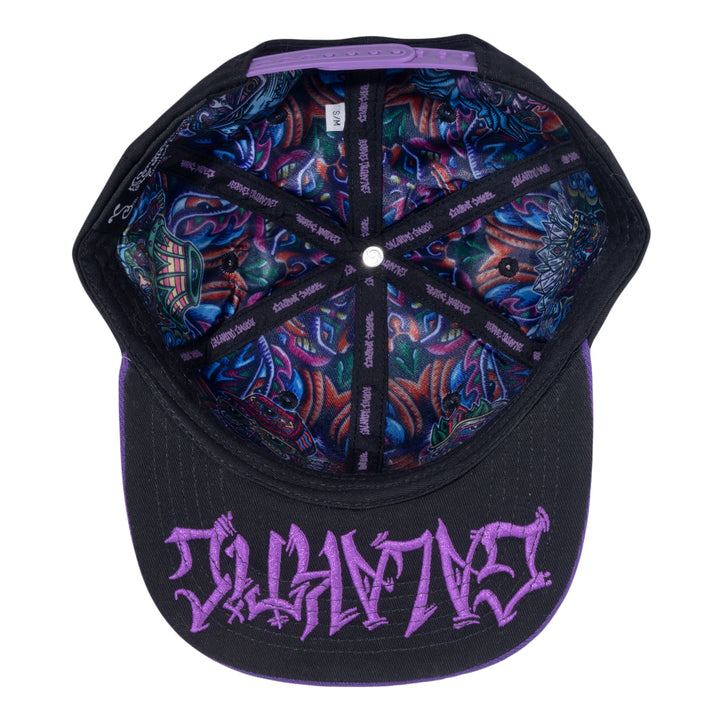 Chris Dyer Galaktic Gang Purple Snapback Hat