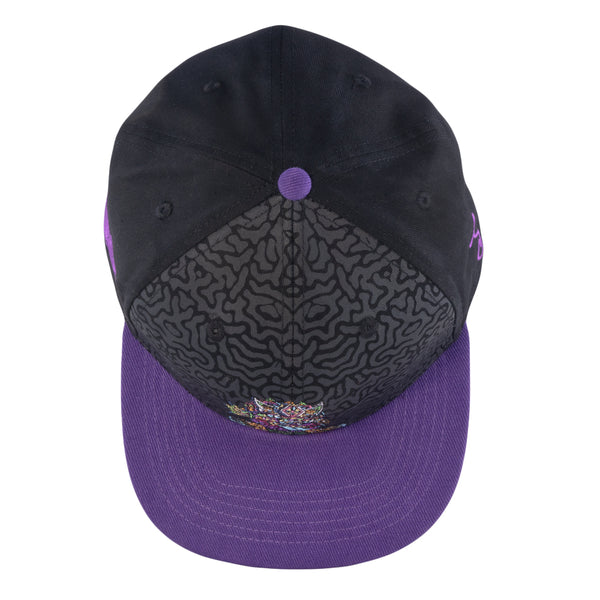 Chris Dyer Galaktic Gang Purple Fitted Hat Black / Fitted / 7 1/8
