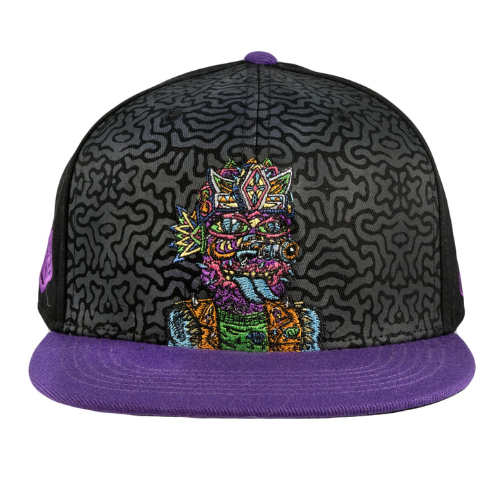 Chris Dyer Galaktic Gang Purple Fitted Hat