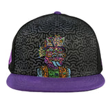 Chris Dyer Galaktic Gang Purple Fitted Hat Black / Fitted / 7 1/8