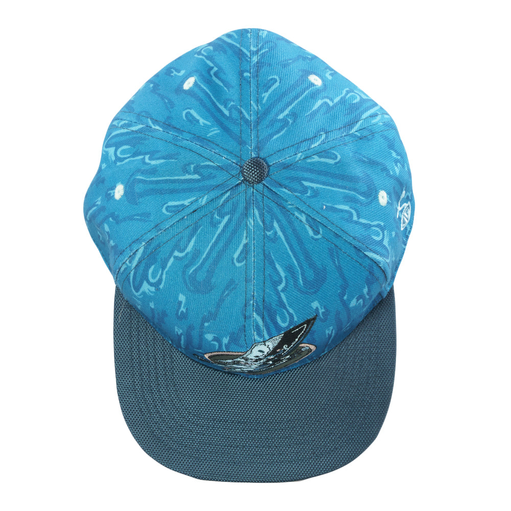 Gorra ajustada azul Vincent Gordon Ganja Bay