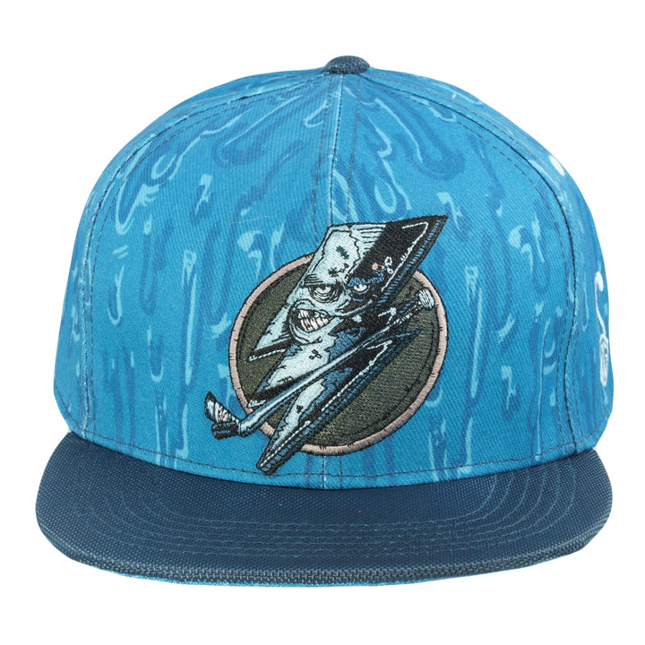 Gorra ajustada azul Vincent Gordon Ganja Bay