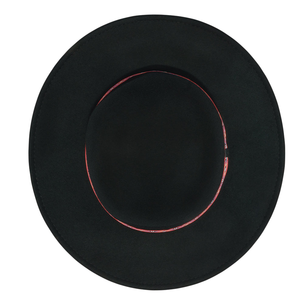 Sombrero de Aspen negro Mojave