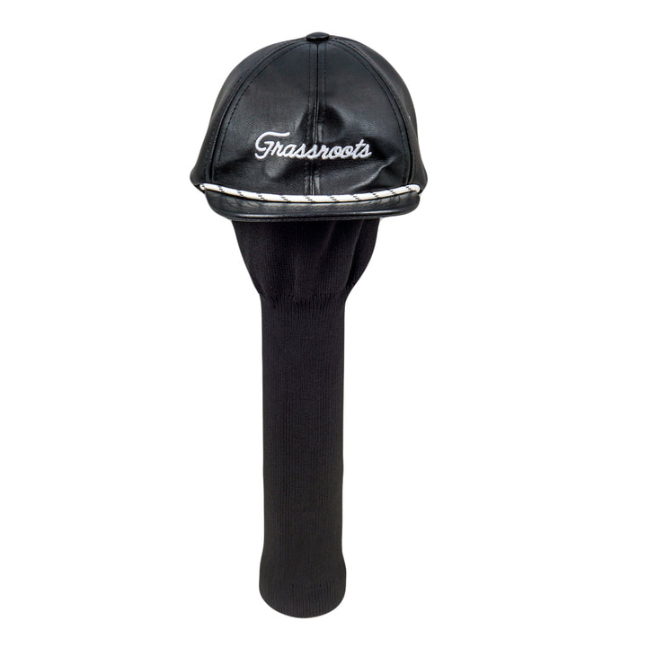 Golfroots Script Black Driver Head Cover