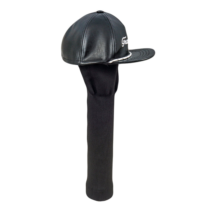 Golfroots Script Black Driver Head Cover