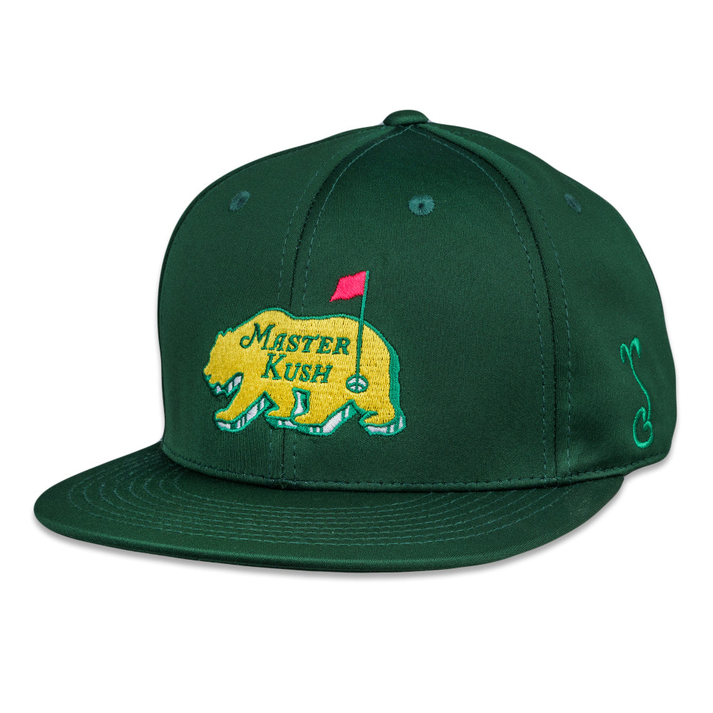 Kush Bear Dri-Bear Green Fitted Hat – Grassroots California