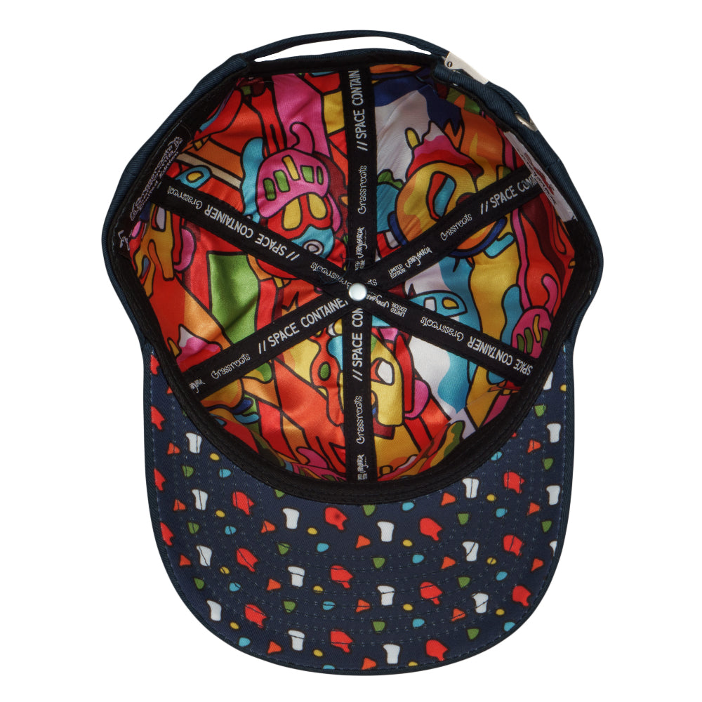 Jerry Garcia Space Container Navy Turtle Dad Hat