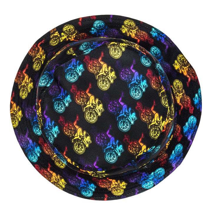 John Speaker Bicycle Day Reversible Bucket Hat