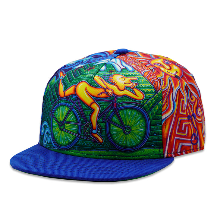 John Speaker Bicycle Day Allover Fitted Hat