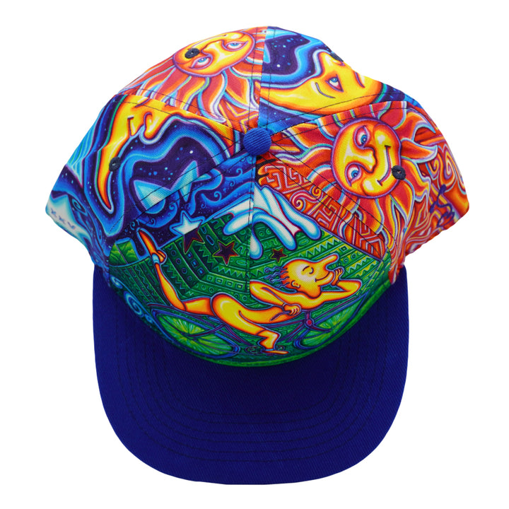 John Speaker Bicycle Day Allover Fitted Hat