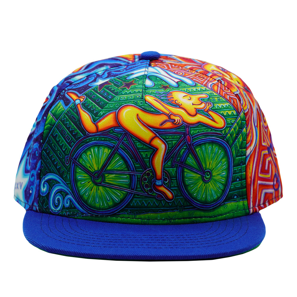 John Speaker Bicycle Day Allover Fitted Hat