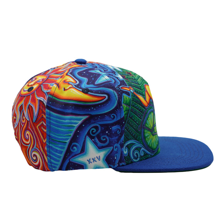 John Speaker Bicycle Day Allover Snapback Hat