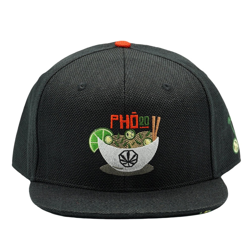 Pho 20 Black Fitted Hat