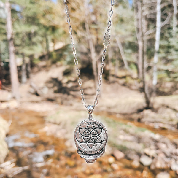 Steal Your Face Pendant  Abalone – Grassroots California