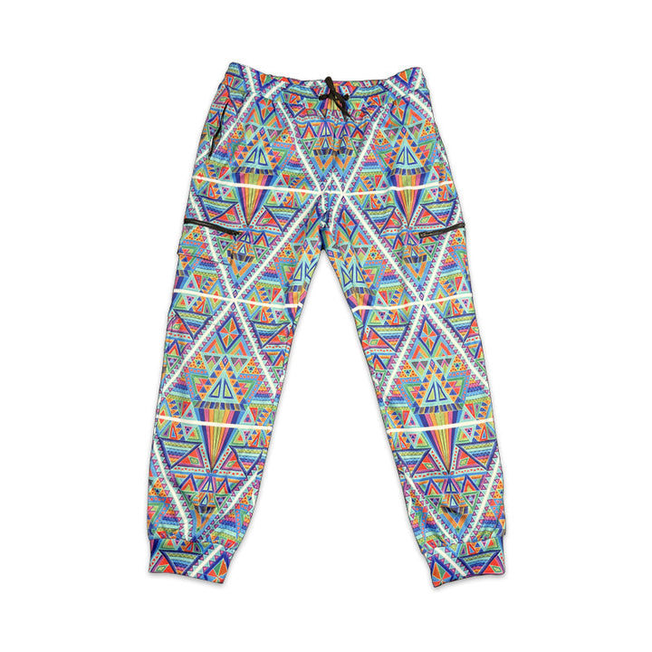 Pantalones deportivos con estampado invertido DMT